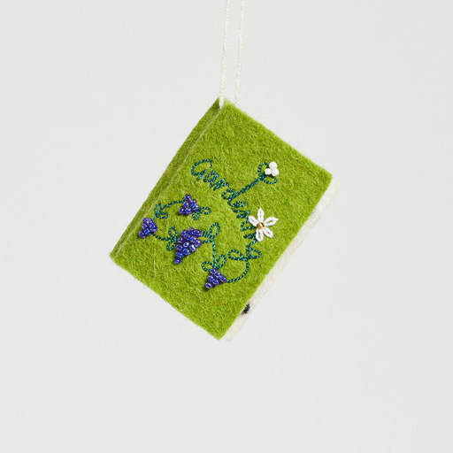 Gardening Book Ornament