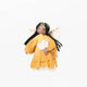 Little Golden Peace Dove Angel Ornament