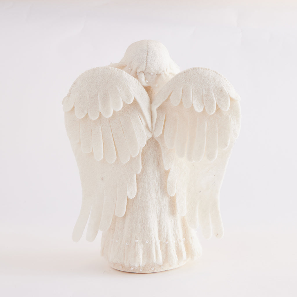 Grandfather Snow Angel Tree Topper
