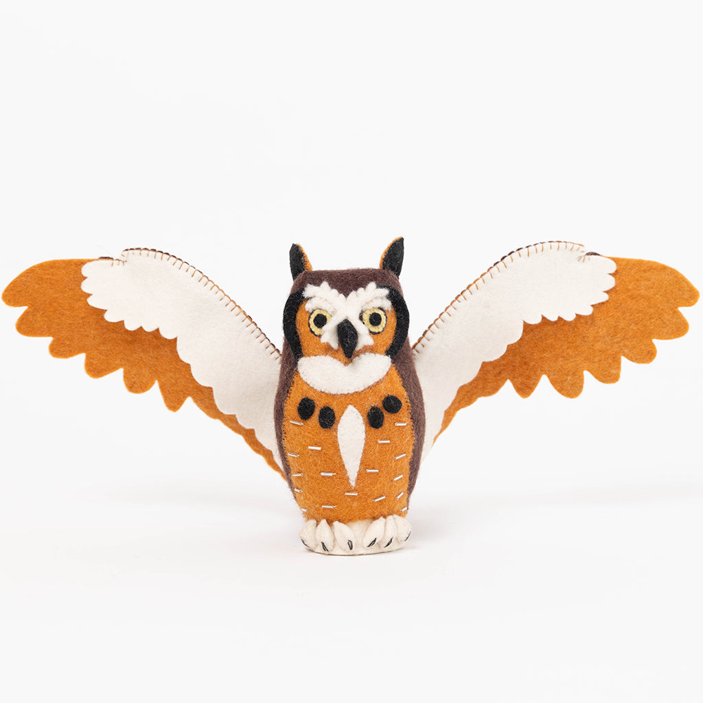 Great Horned Owl Tree Topper