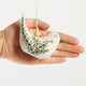 Green Painted Ceramic Bird Ornament