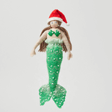 Christmas Mermaid Ornament - Light