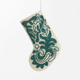 Mini Green Stocking Ornament