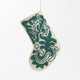 Mini Green Stocking Ornament
