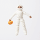 Mummy Trick-or-Treater Ornament