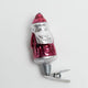 Santa German Glass Clip-On Ornament