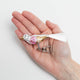 Rose Gold Bird German Glass Clip-On Ornament
