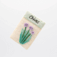Chives seed packet wool ornament GIF