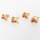 Holly Metal Napkin Rings - Set of 4