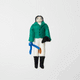 Horse Riding Equestrian Ornament - Emerald Jacket