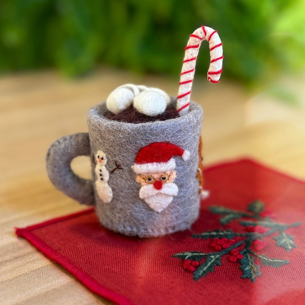Christmas Hot Cocoa Mug Ornament