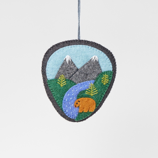 Into The Wild Badge Ornament