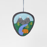 Into The Wild Badge Ornament