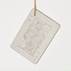 Jack Card Ornament - Nickel