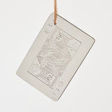 Jack Card Ornament - Pewter