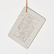 Jack Card Ornament - Nickel
