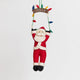 Jolly Swinging Santa Ornament