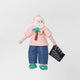 LA Santa Ornament