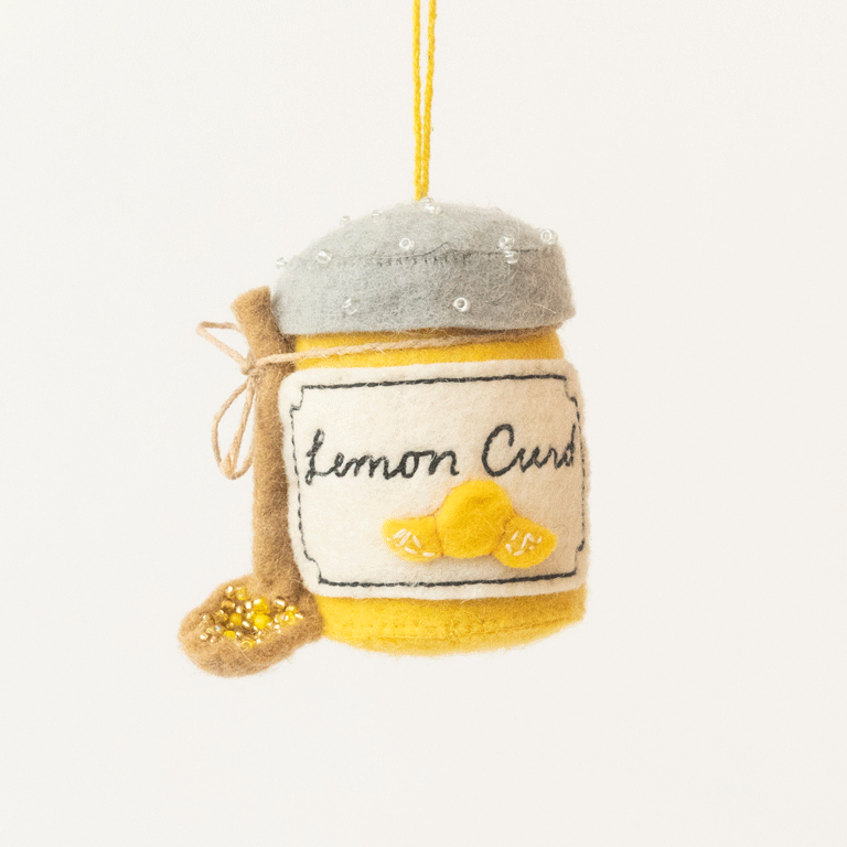 Lemon Curd Ornament