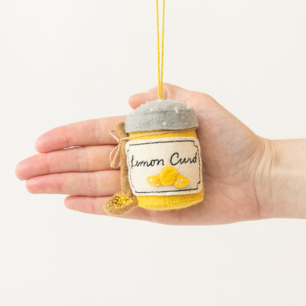 Lemon Curd Ornament