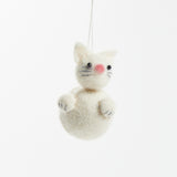 Little Cat with Paws Ornament