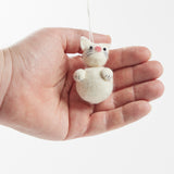 Little Cat with Paws Ornament