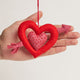 Little Cupid's Arrow Heart Ornament