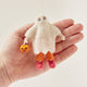 Ghost Trick-or-Treater Ornament