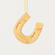 Lucky Horseshoe Ornament