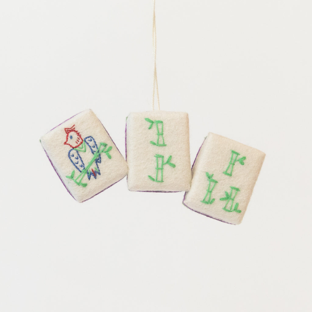 Mahjong Tiles Ornament