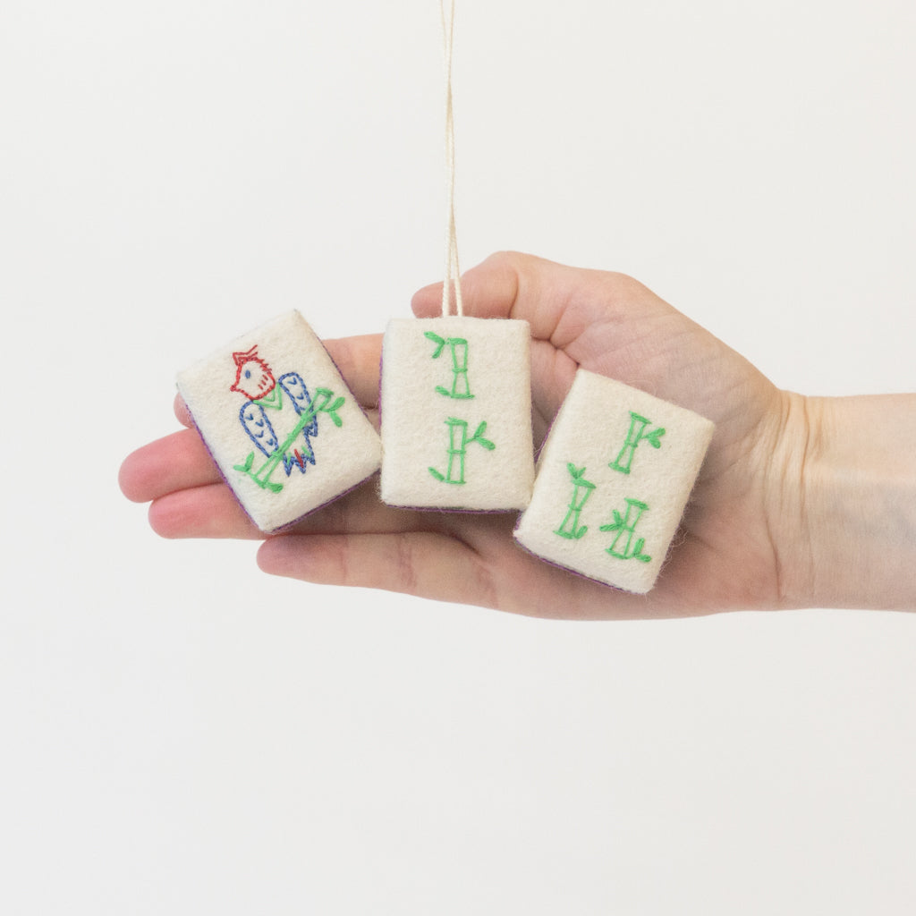 Mahjong Tiles Ornament