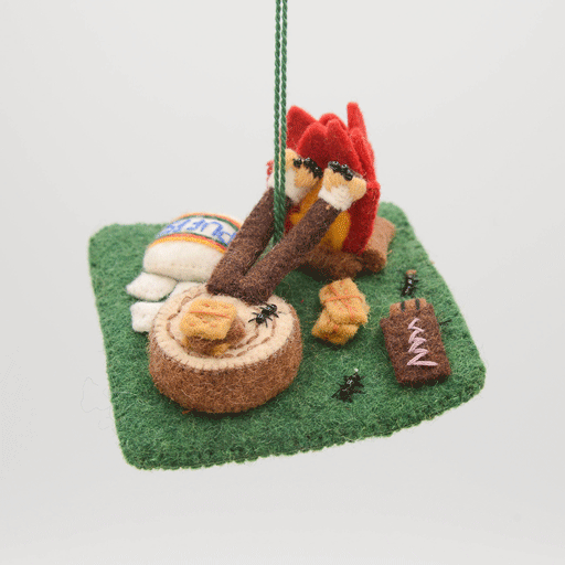 Making S'mores Ornament