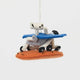 Explore the Red Planet with our handcrafted Mars Opportunity Rover Ornament, inspired by NASA’s legendary Mars Exploration Rover, affectionately known as "Oppy." Designed in soft wool felt with intricate handcrafted details, this ornament captures the iconic rover as it traverses the dusty Martian landscape in search of scientific discoveries.