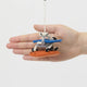 Explore the Red Planet with our handcrafted Mars Opportunity Rover Ornament, inspired by NASA’s legendary Mars Exploration Rover, affectionately known as "Oppy." Designed in soft wool felt with intricate handcrafted details, this ornament captures the iconic rover as it traverses the dusty Martian landscape in search of scientific discoveries.