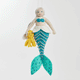 Mermaid with Octopus Ornament