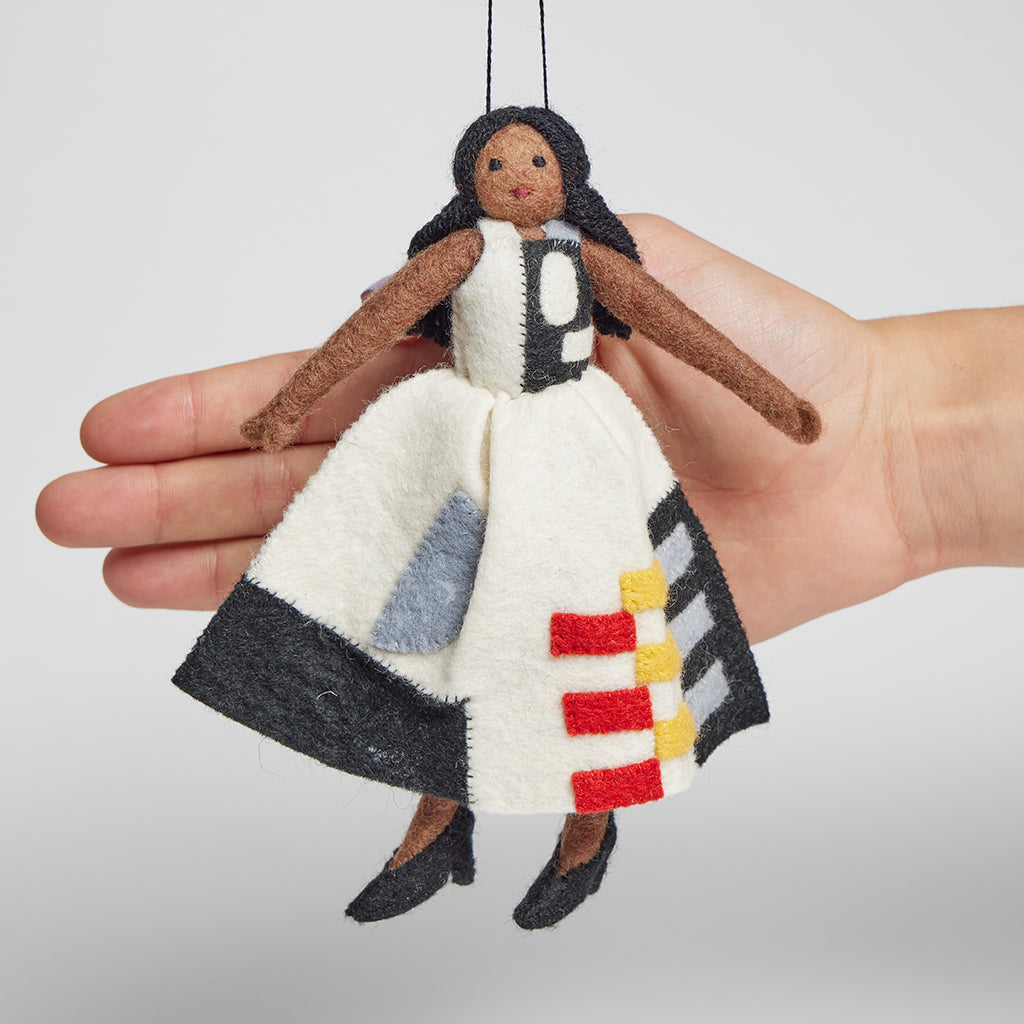Michelle Obama Ornament