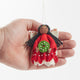 Little Christmas Spirit Ornament - Brown