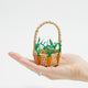 Mini Basket with Carrots