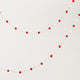 Mini Garland - Red & White