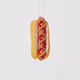 Hot Dog with Ketchup & Mustard Ornament