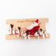 Santa with Reindeer Garland