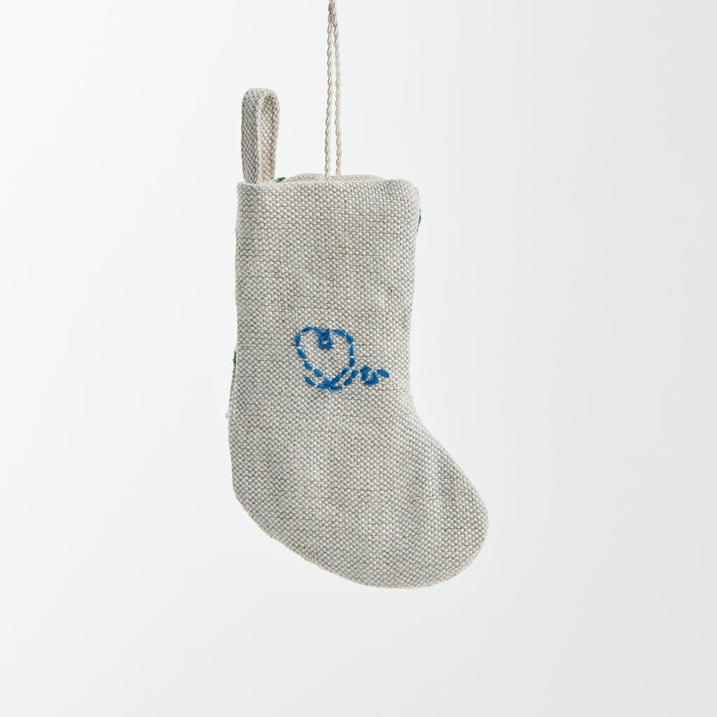 Mini Nutcracker Stocking Ornament