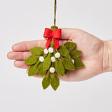 Mistletoe Kiss Ornament