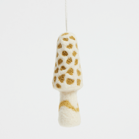 Morel Mushroom Ornament