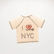 NYC 2025 Shirt Ornament