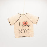 NYC 2025 Shirt Ornament