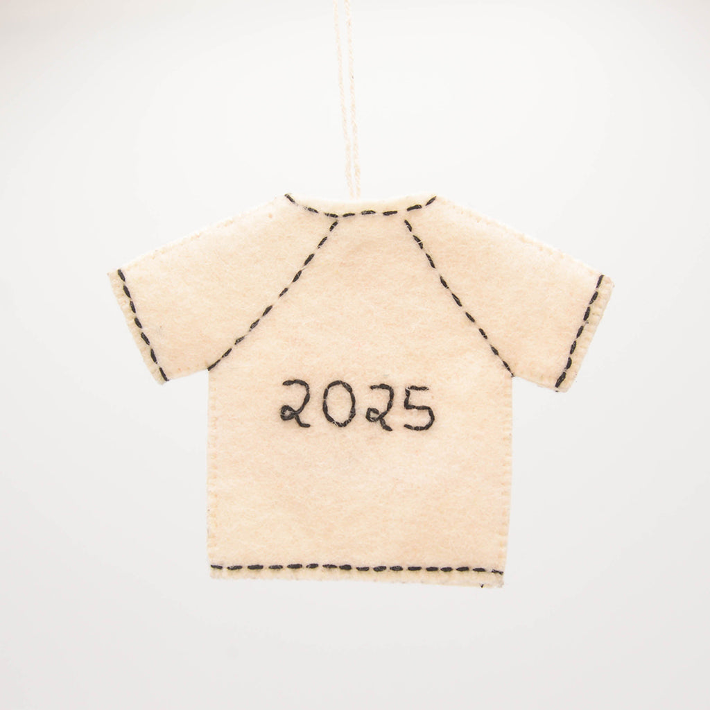 NYC 2025 Shirt Ornament