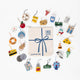 NYC Mini Ornaments - Set of 24