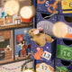 Advent Detail - Countdown to Holiday Magic in iconic style, with our handmade New York City Advent calendar featuring 24 miniature felt ornaments inspired by the landmarks, foods, neighborhoods, and wonderfully quirky icons of NYC.