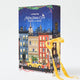 Advent Front Cover - Countdown to Holiday Magic in iconic style, with our handmade New York City Advent calendar featuring 24 miniature felt ornaments inspired by the landmarks, foods, neighborhoods, and wonderfully quirky icons of NYC.